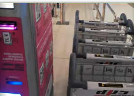 How to get Baggage Trolley Istanbul Airport